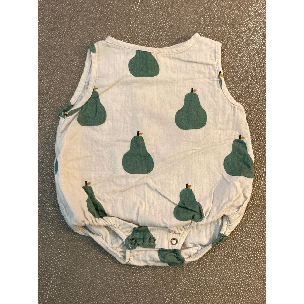 Fin & Vince Romper, 3-6 Mos, EUC